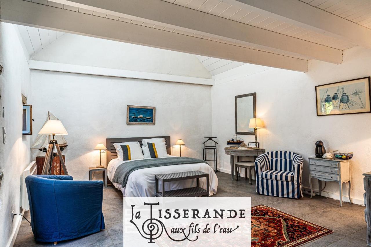 La Tisserande : Maison D'Hotes Creative & Ecologique Сен-Тегоннек Экстерьер фото